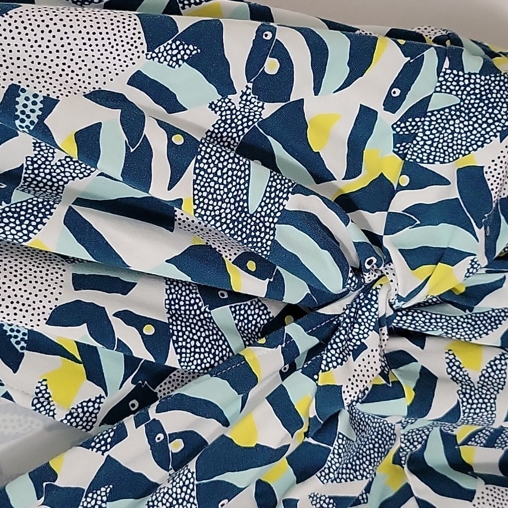 Lands' End Printed Dress, Size 3X - Picture 3 of 8